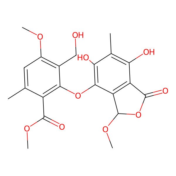 2D Structure of Lobariether B
