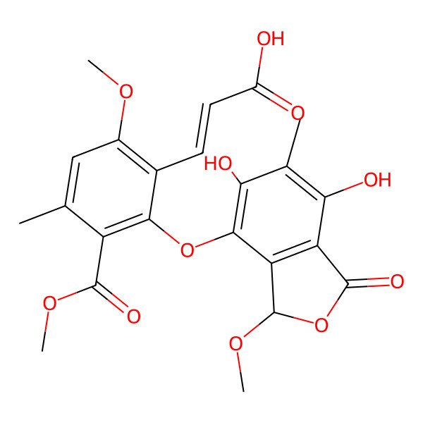 2D Structure of Lobariether D