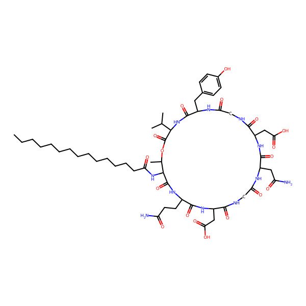 2D Structure of Locillomycin C