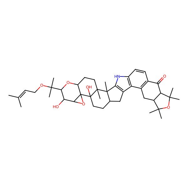 2D Structure of Lolitrem E