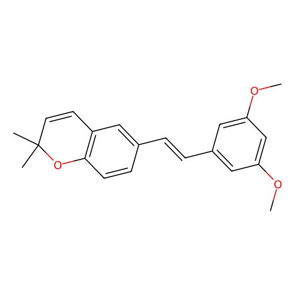 2D Structure of Lonchocarpene