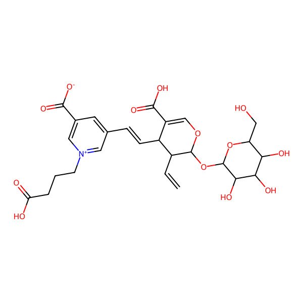 2D Structure of Lonijaposide D