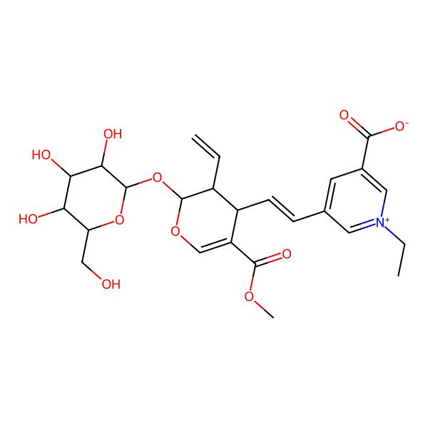2D Structure of Lonijaposide E