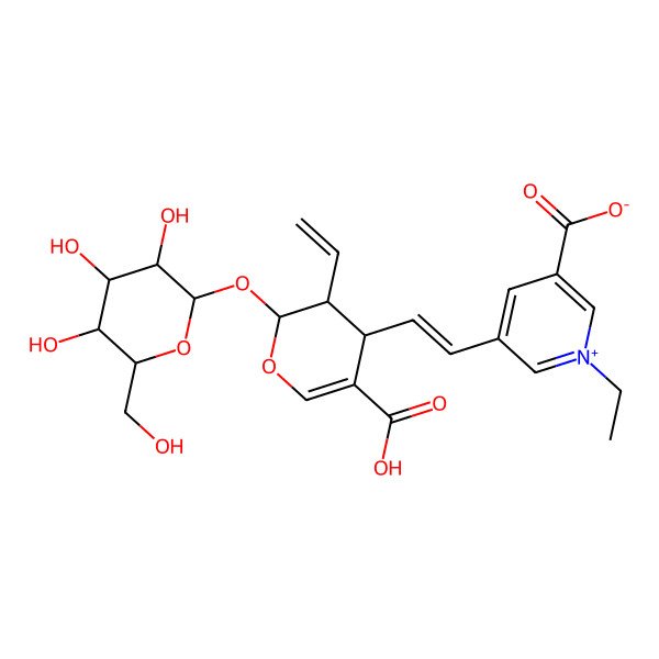 2D Structure of Lonijaposide F