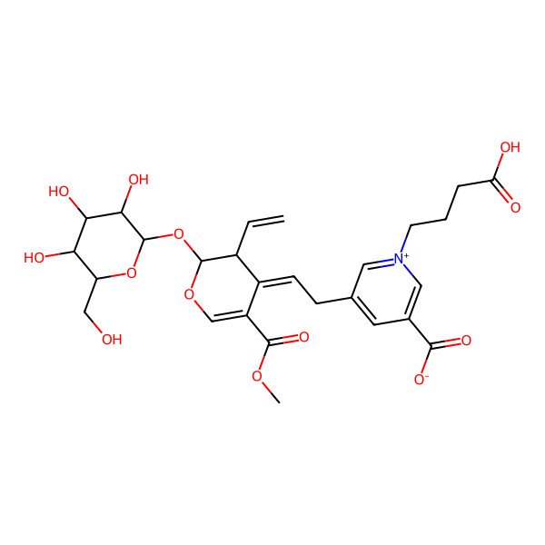 2D Structure of Lonijaposide H