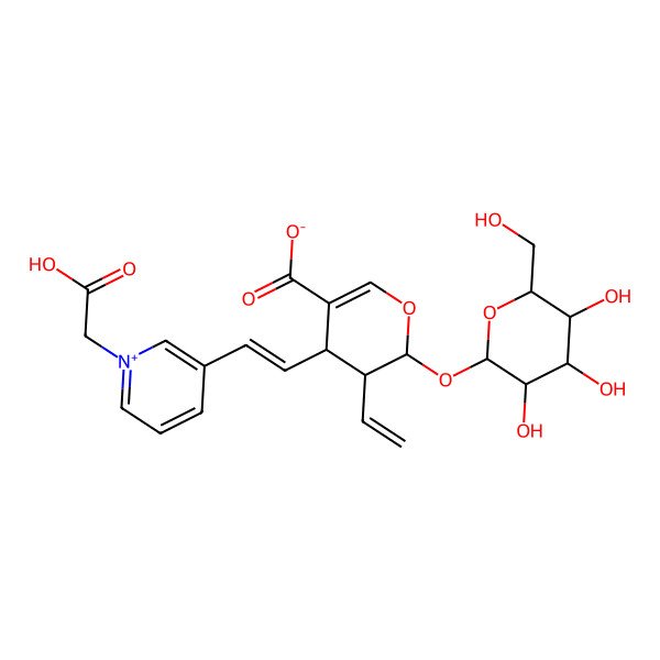 2D Structure of Lonijaposide K