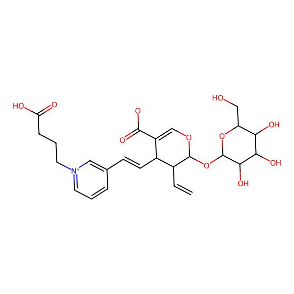 2D Structure of Lonijaposide M