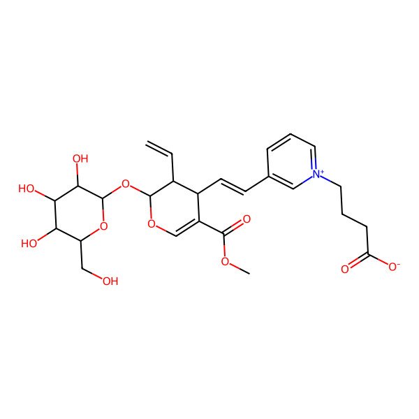 2D Structure of Lonijaposide N