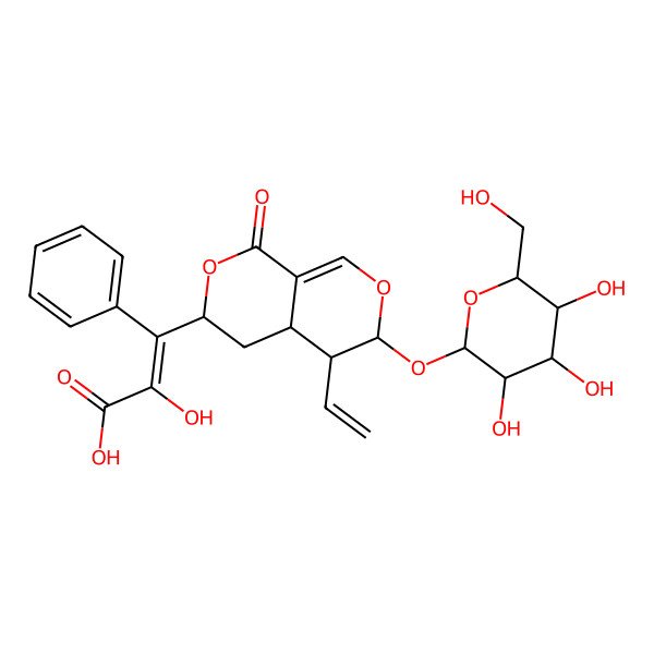 2D Structure of Loniphenyruviridoside C