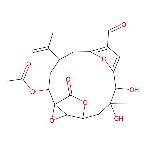 2D Structure of lophodiol B
