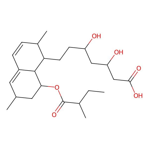2D Structure of Lovastatin acid