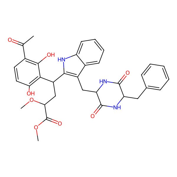 2D Structure of Luchunazine B