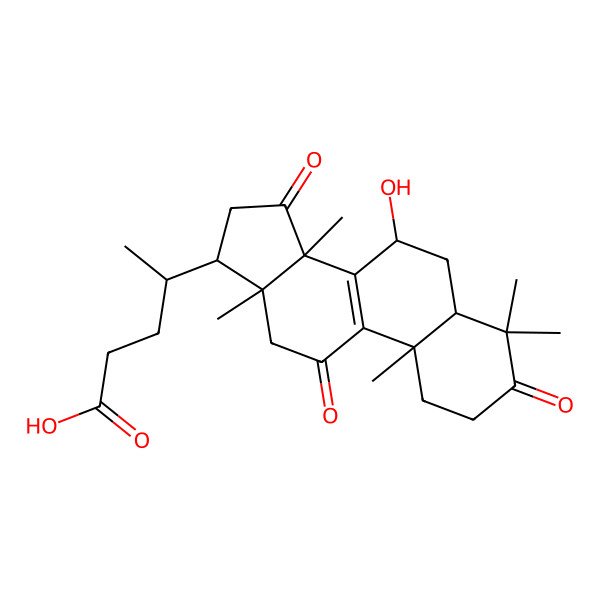 2D Structure of Lucidenic Acid A