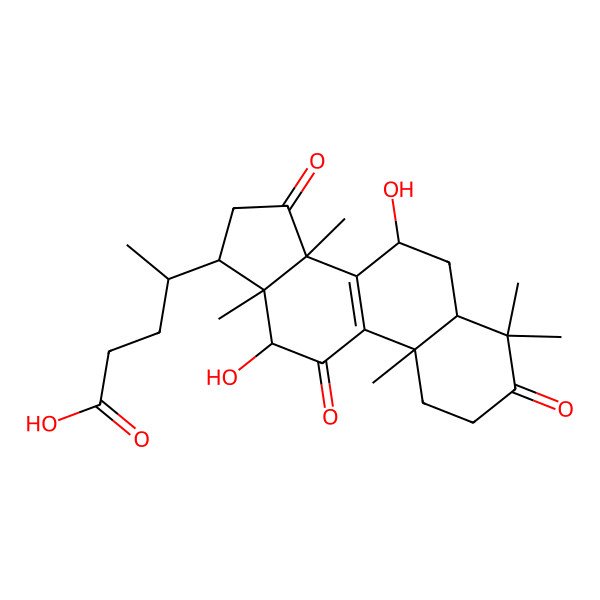 2D Structure of Lucidenic-acid-B