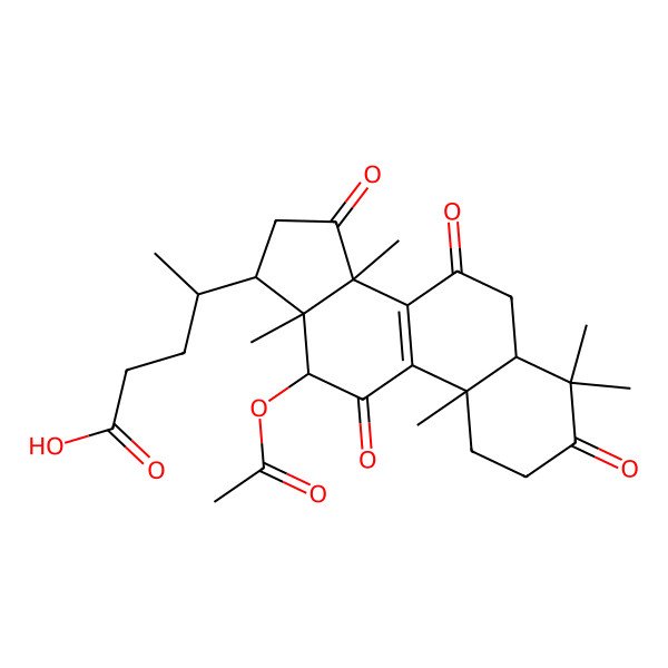 2D Structure of Lucidenic acid D