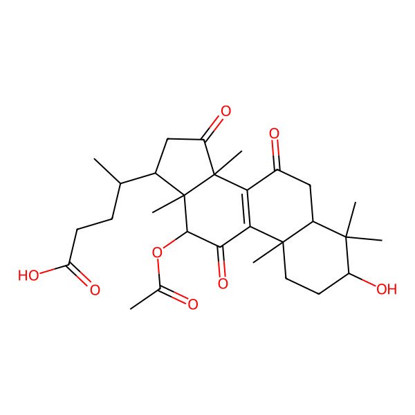 2D Structure of Lucidenic acid E