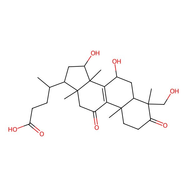 2D Structure of Lucidenic acid G