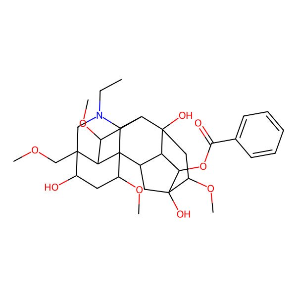2D Structure of Ludaconitine