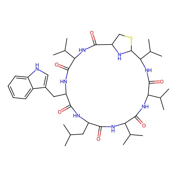 2D Structure of Lugdunin