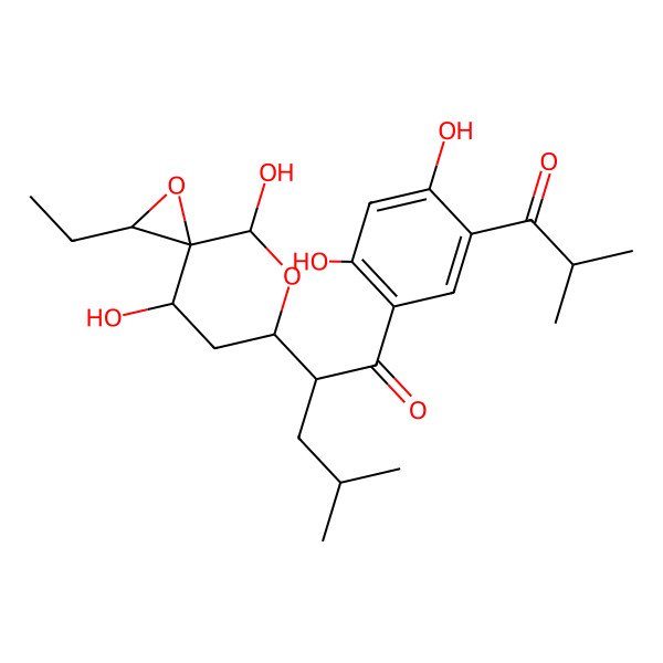 2D Structure of Luminacin B1/B2