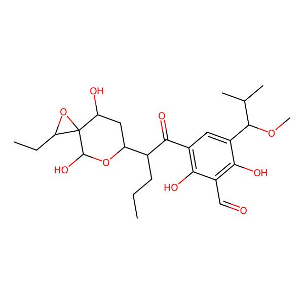 2D Structure of Luminacin C1/C2
