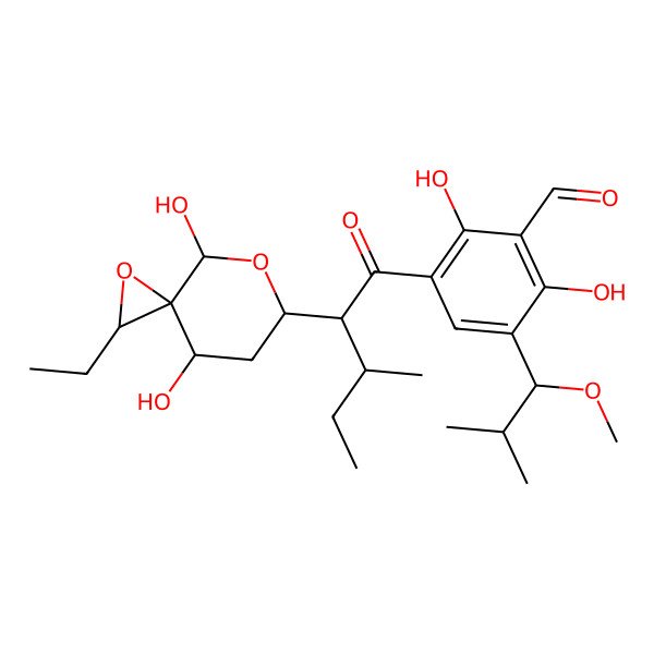 2D Structure of Luminacin E1