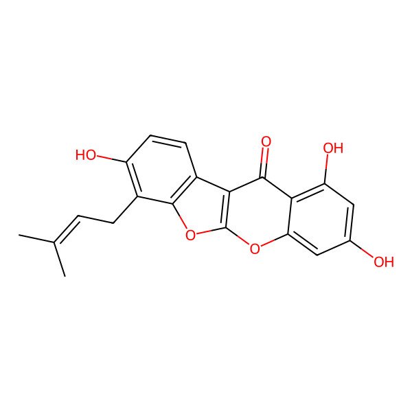 2D Structure of Lupinalbin D