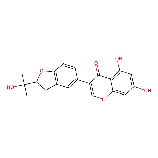 2D Structure of Lupinisoflavone C