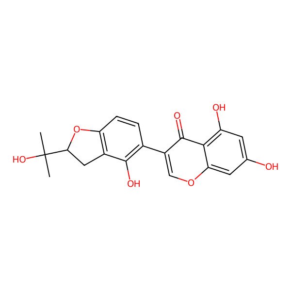 2D Structure of Lupinisoflavone D