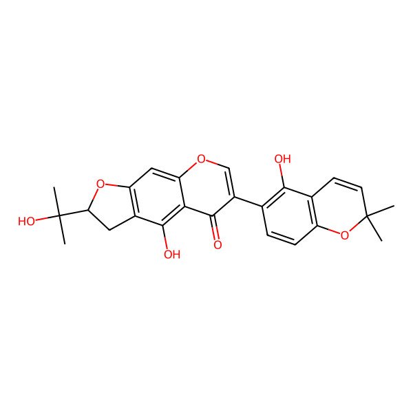 2D Structure of Lupinisoflavone K