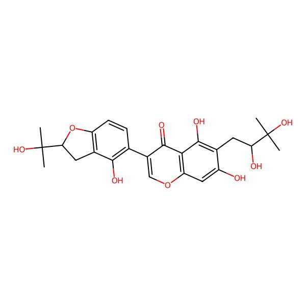 2D Structure of Lupinisoflavone N