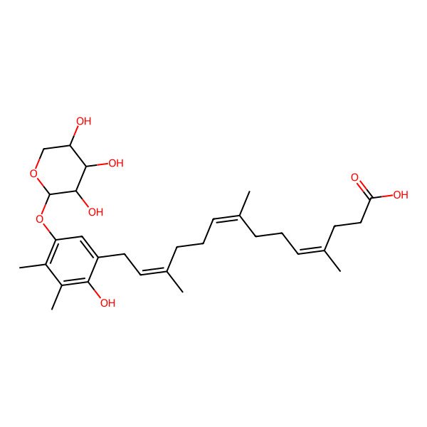 2D Structure of Lurlenic acid