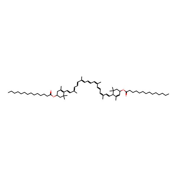 2D Structure of Lutein dimyristate 2D Structure of Lutein dimyristate