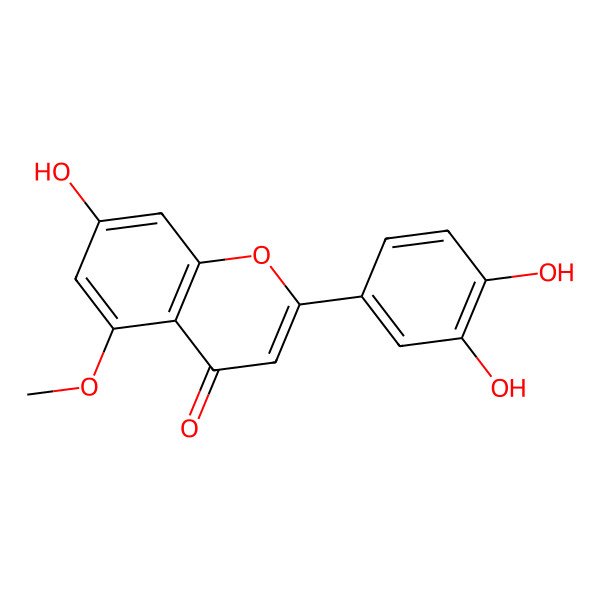 2D Structure of Luteolin 5-methyl ether