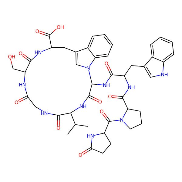 2D Structure of Lyciumin B