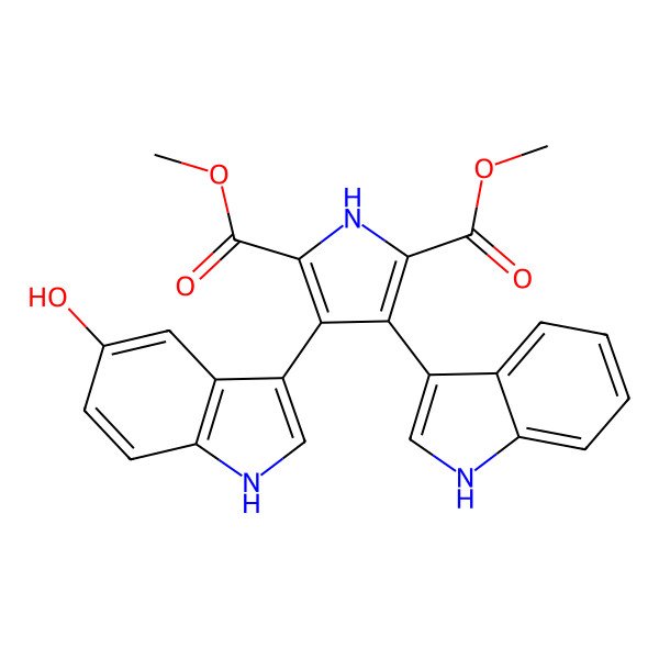 2D Structure of Lycogarubin B