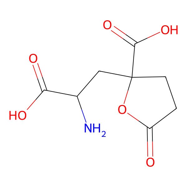 2D Structure of Lycoperdic acid