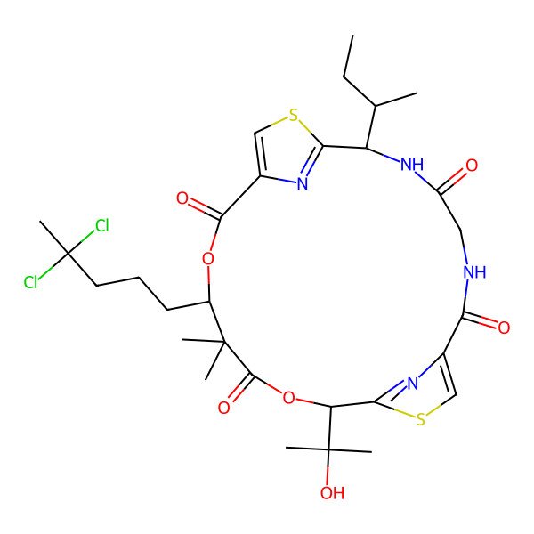 2D Structure of Lyngbyabellin A