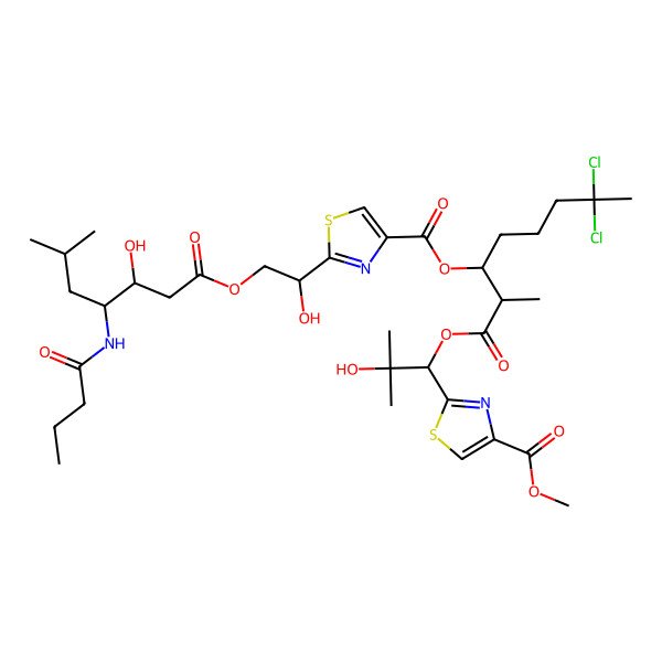 2D Structure of Lyngbyabellin P