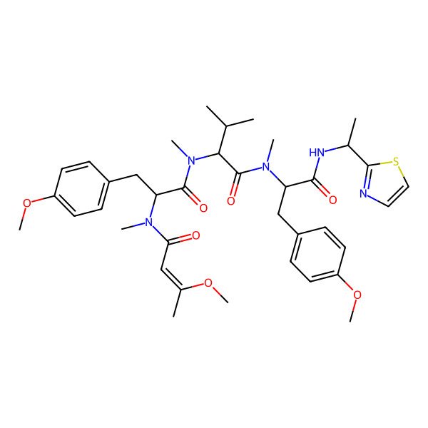 2D Structure of Lyngbyapeptin B