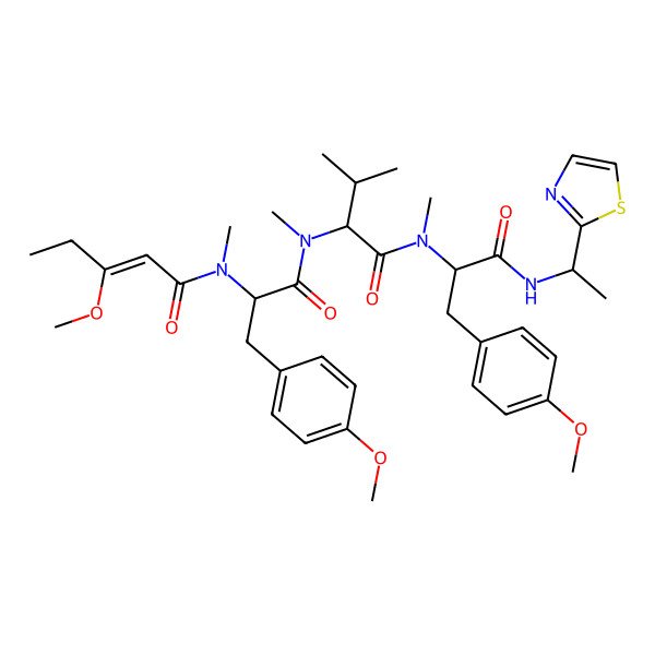 2D Structure of Lyngbyapeptin C