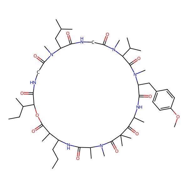 2D Structure of Lyngbyastatin 3