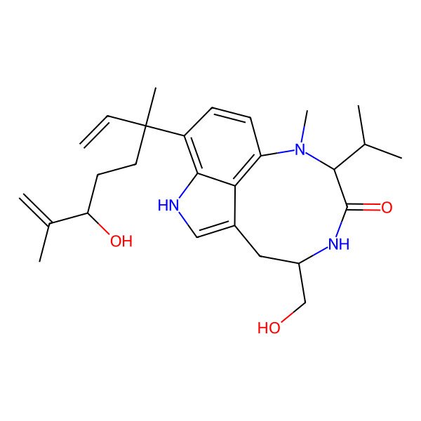 2D Structure of Lyngbyatoxi B