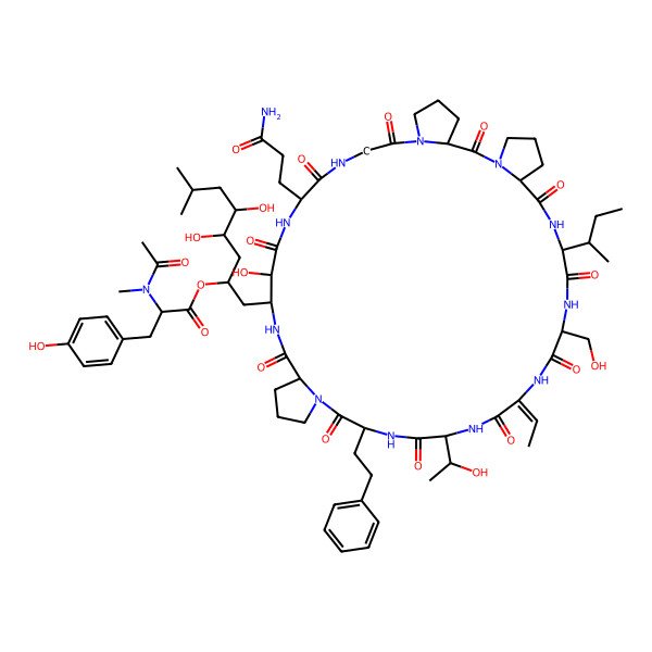 2D Structure of Lyngbyazothrin D