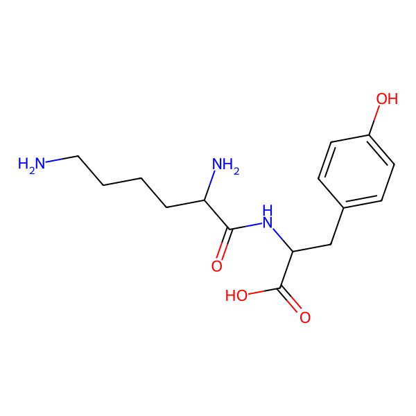 2D Structure of Lys-Tyr