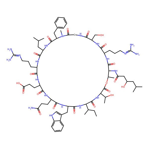 2D Structure of Lysocin E