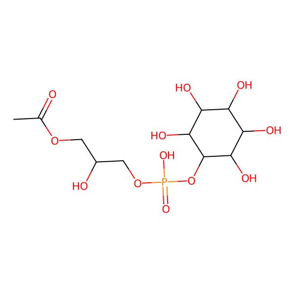 2D Structure of Lysophosphatidylinositol
