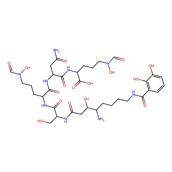 2D Structure of Lystabactin A