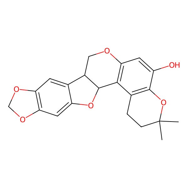 2D Structure of Maackiapterocarpan A