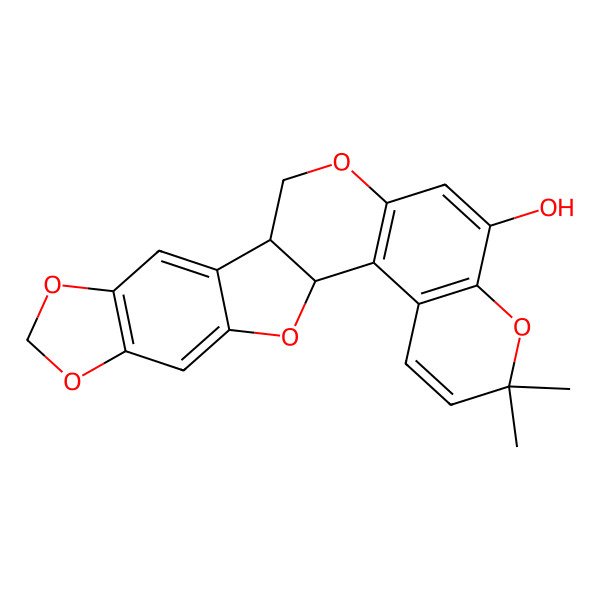 2D Structure of Maackiapterocarpan B